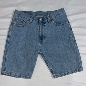 Levi's Blue Jean Shorts Classic Denim Style